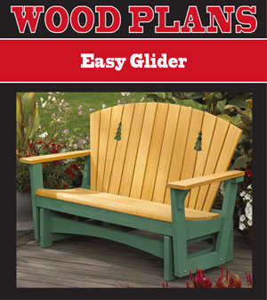 adirondack glider chair woodworking plan